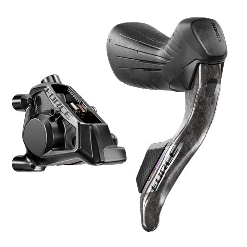 SRAM Force XPLR AXS E1 Right Lever + Rear Brake Flat Mount – Bike