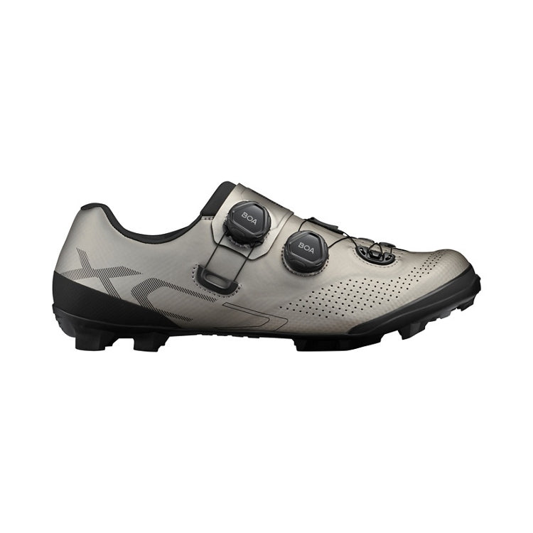 SHIMANO XC702 MTB Shoe Silver (Wide) – Bike Addict