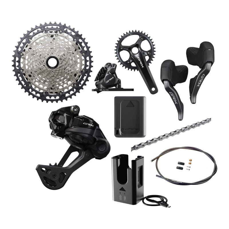 SHIMANO GRX RX827 Di2 12-Speed Wireless Groupset (w/ Dummy Lever)