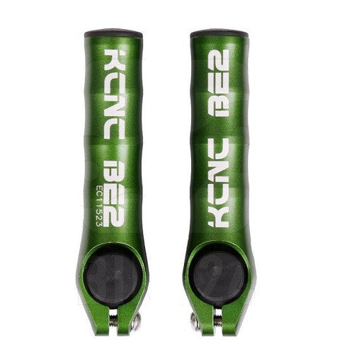 KCNC BE2 MTB handle bar ends set Green
