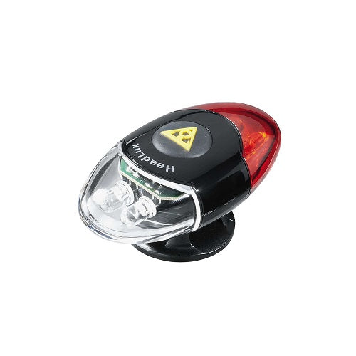 TOPEAK HeadLux Front and Rear Helmet Light