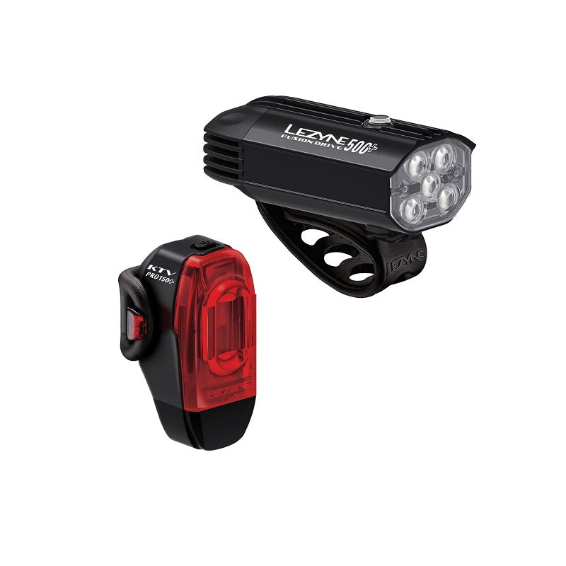 LEZYNE Fusion Drive 500+ / KTV Drive Pro+ Light Set