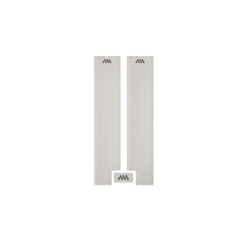 AMS Honeycomb Fork Guard – Bicycle Frame Protection – Black/Silver