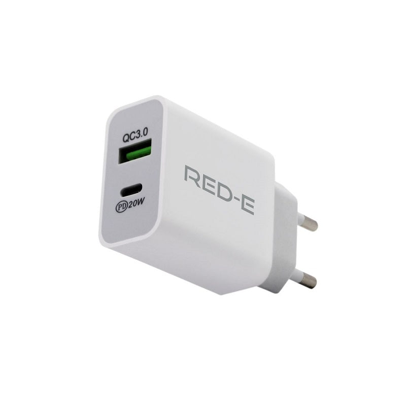 RED-E Type-C + Type-A Wall Charger (20W)
