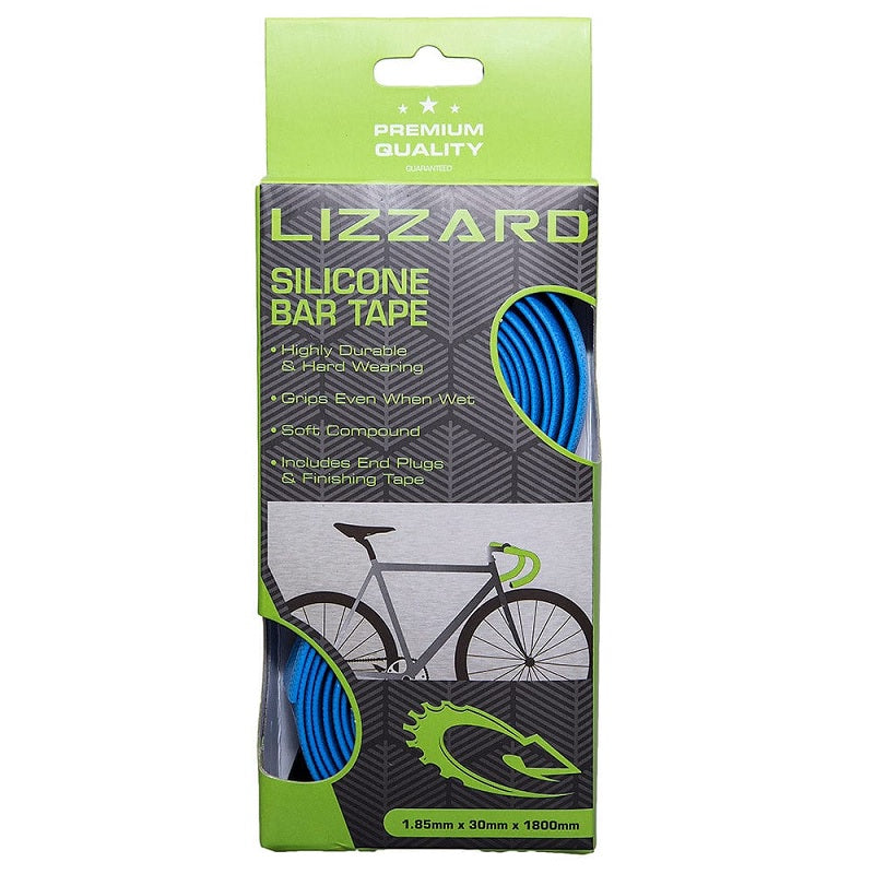 LIZZARD Silicone Bar Tape - blue