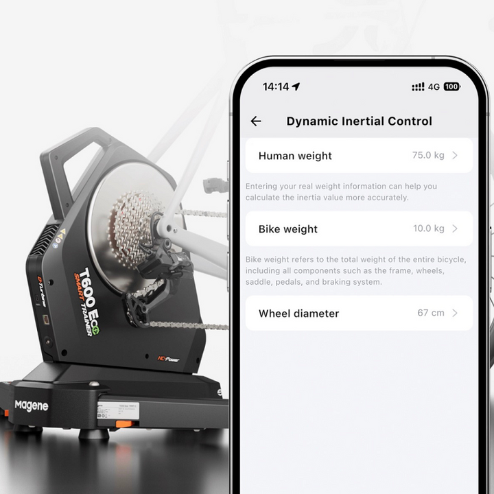 MAGENE T600 ECO Smart Trainer – Bike Addict