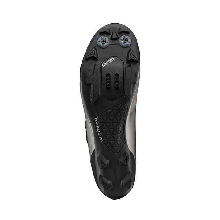 SHIMANO XC702 MTB Shoe Silver (Wide) – Bike Addict