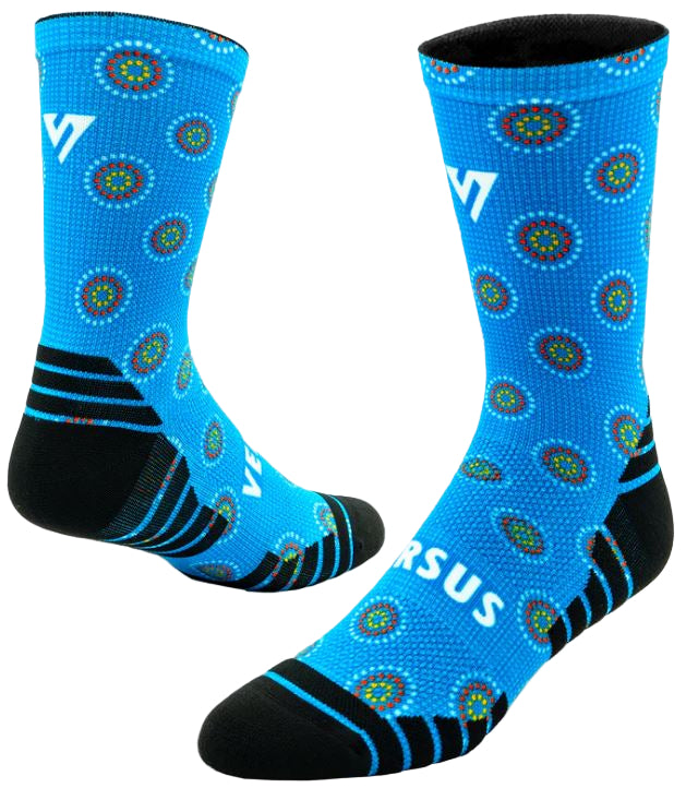 VERSUS Shweshwe Active Crew Socks