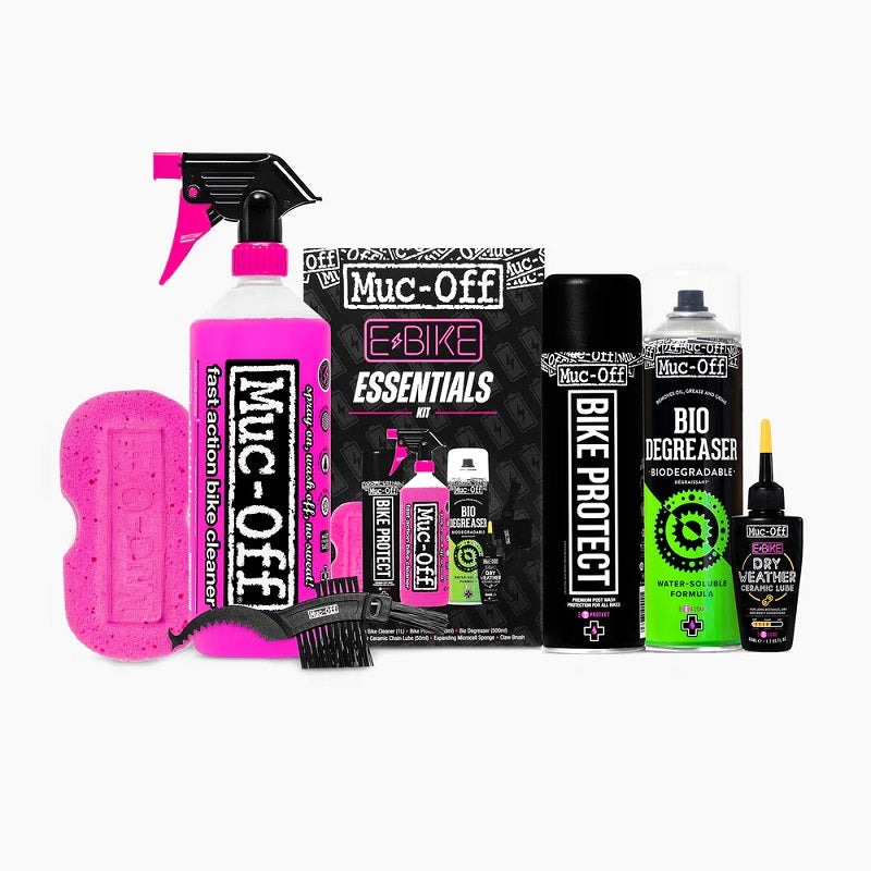 Muc-Off E-Bike Essential Clean, Protect and Lube Kit
