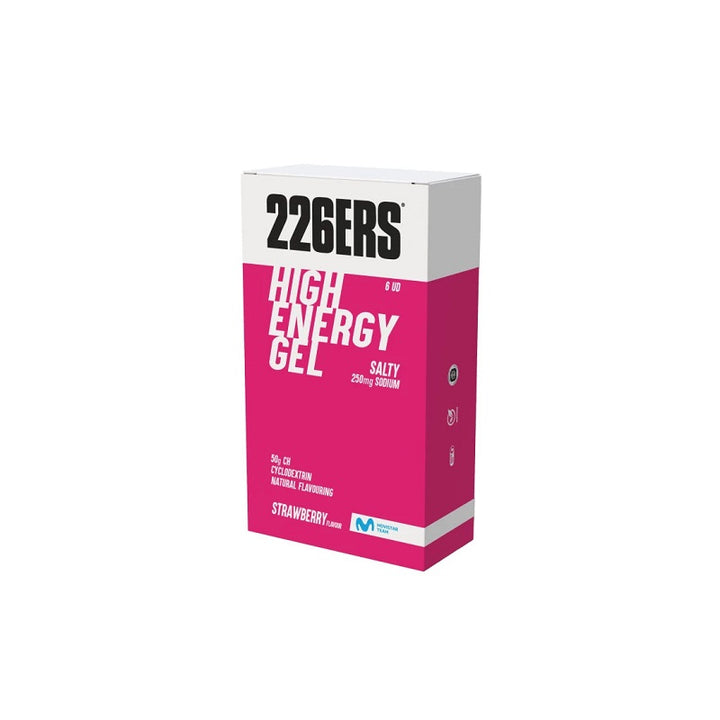 226ERS High Energy Gel Packs (6 x 76g) – Bike Addict