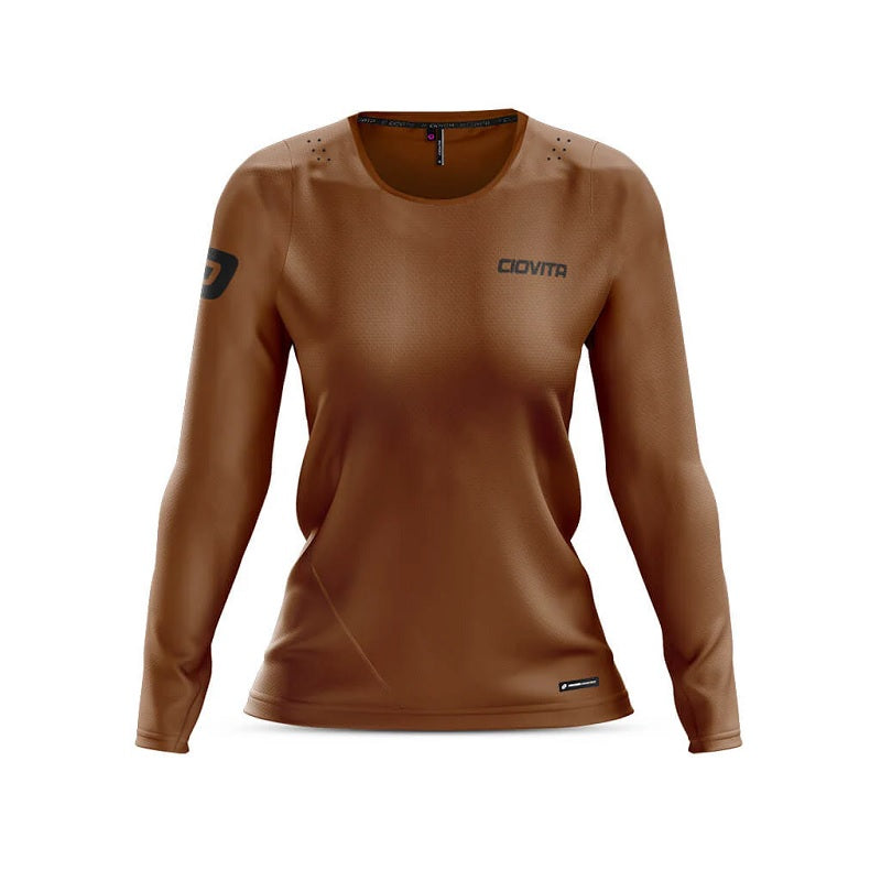 CIOVITA AR Trail Ladies Long Sleeve T-Shirt - rust