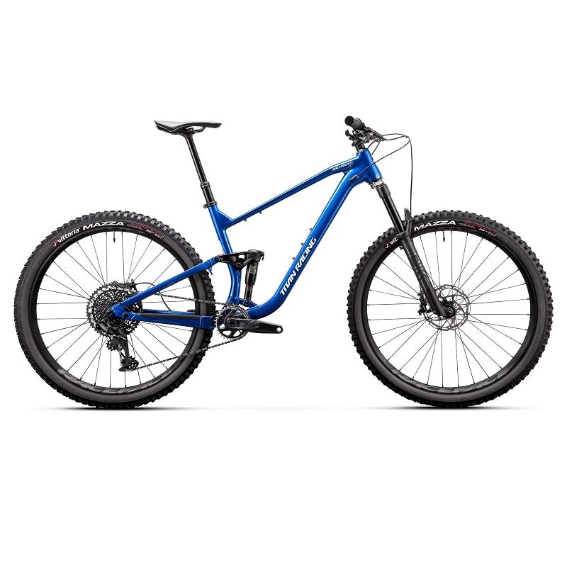 Titan dual suspension bike sale