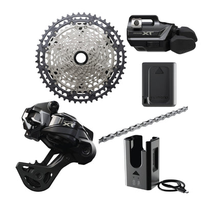 SHIMANO XT M8200 Di2 12-Speed Wireless Upgrade Kit (9-45T)