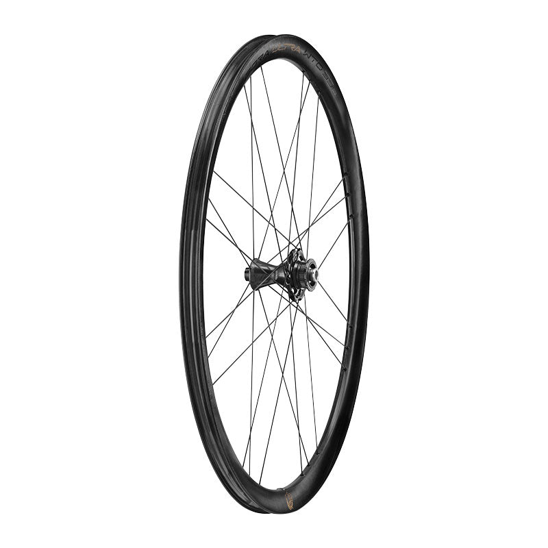 CAMPAGNOLO Bora Ultra WTO 33 Carbon Disc Road Wheelset – Bike Addict CAMPAGNOLO Bora Ultra WTO 33 Carbon Disc Road Wheelset – Bike Addict