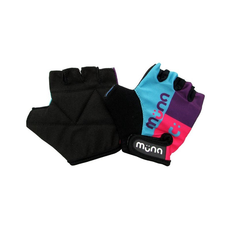 MUNA Kids Graphic Logo Short Finger Gloves