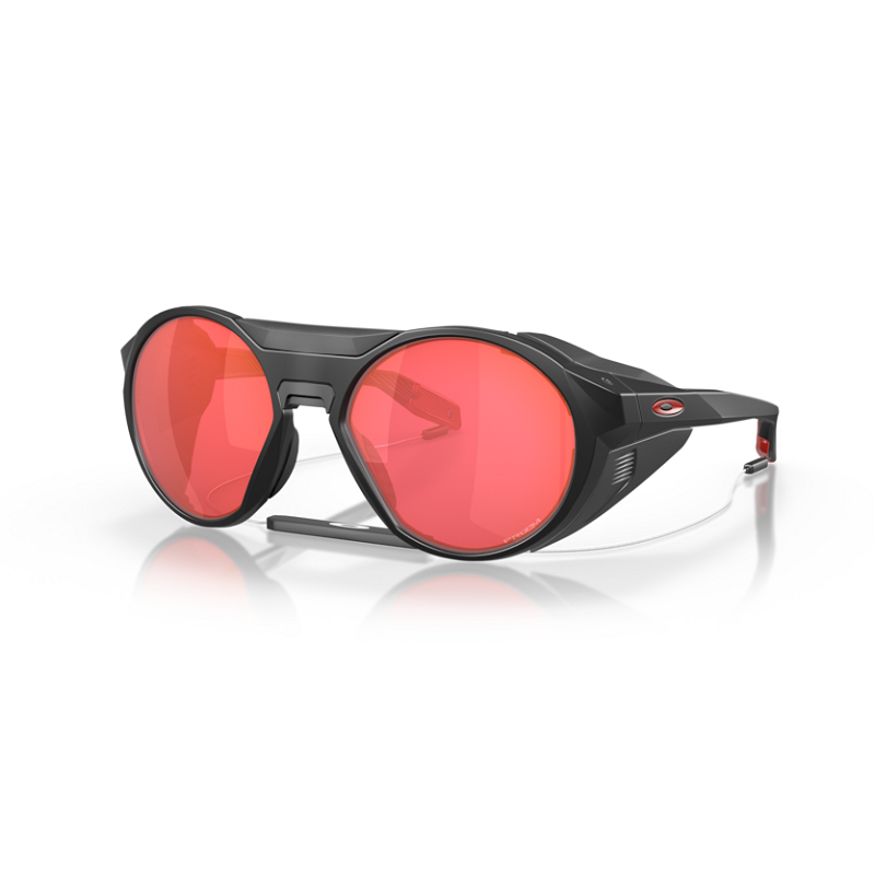 Oakley Hydra visor festival sunglasses with reflective purple lens in black  | ASOS