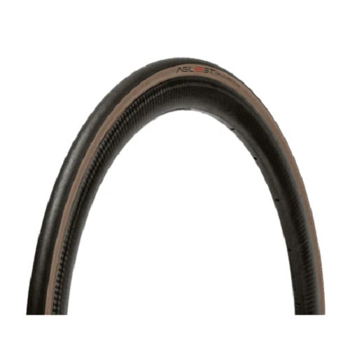 thumbnail interactive-video image 1 of Panaracer Agilest Duro TLR 700x25c Road Tire – Amber, Foldable, Puncture Resistant, Made In Japan 1 of 5