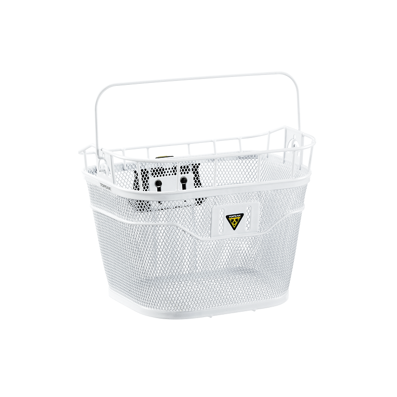 TOPEAK Basket Front White (w/Fixer 3E)