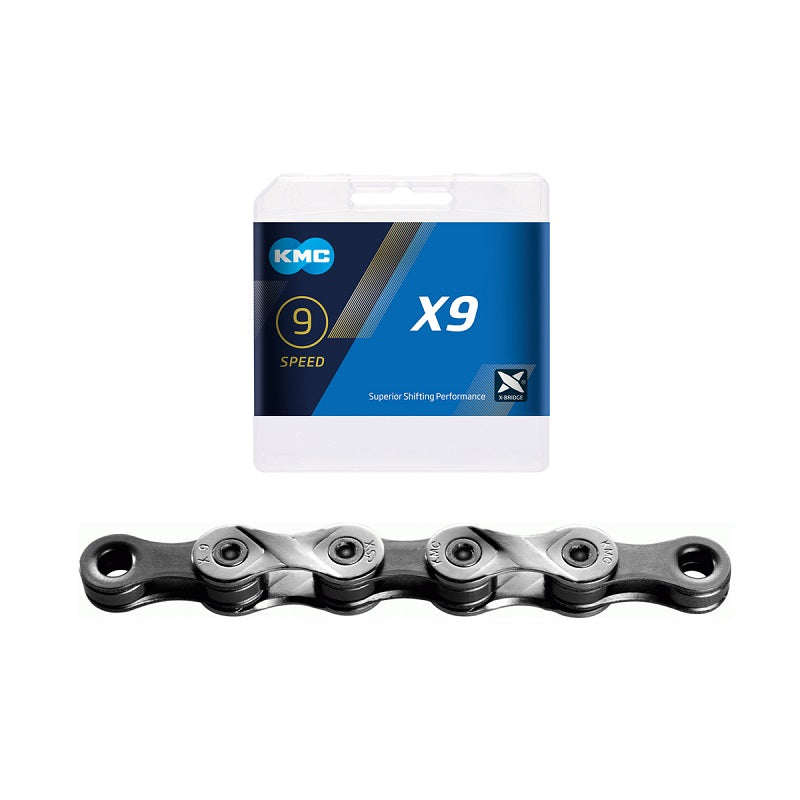 KMC 9 Speed X9 1/2″ x 11/128″ Chain