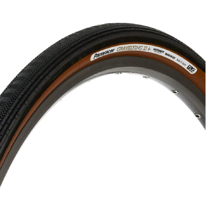 Panaracer Gravel King Gravel Tire - Black Tread/Brown Sidewall, Folding Or Steel Bead Options