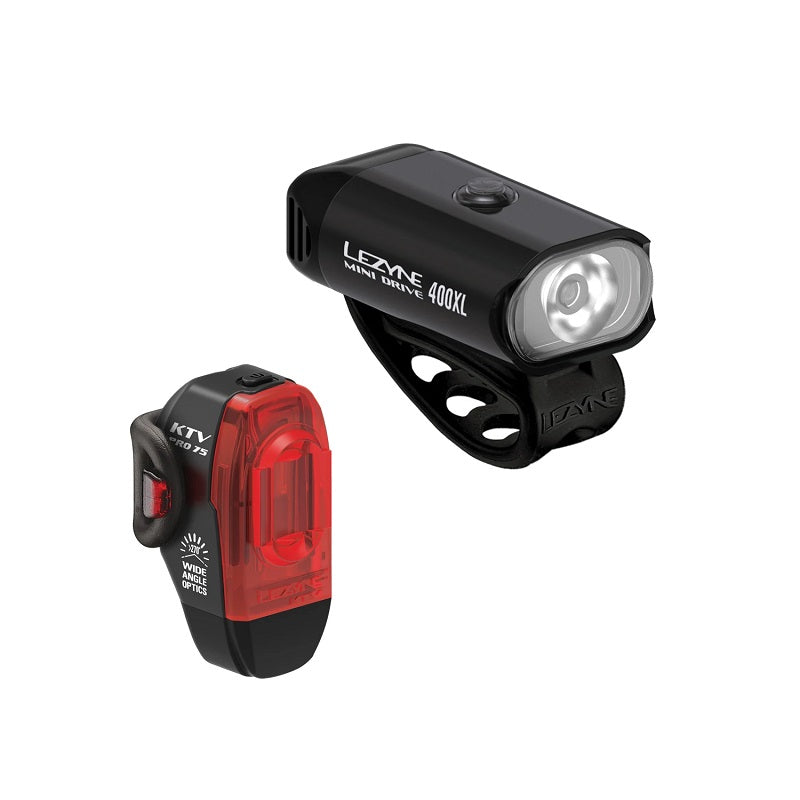 LEZYNE Mini Drive 400XL / KTV Pro Light set – Bike Addict