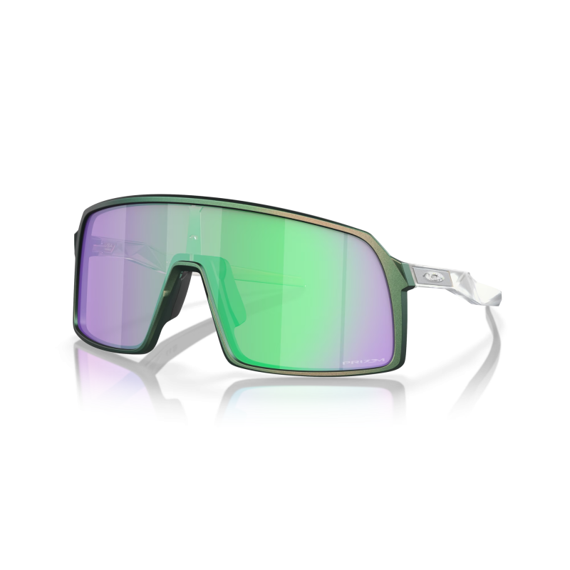 OAKLEY Sutro Eyewear (Matte Silver Green Colorshift Frame)