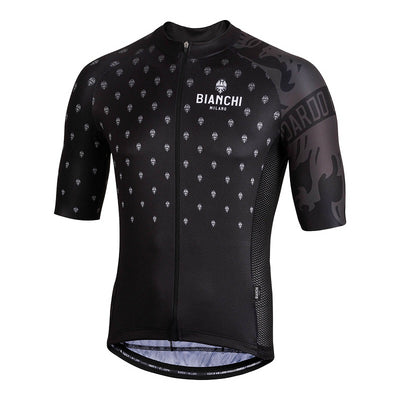 BIANCHI Savignano Men's Jersey - Black / Celeste