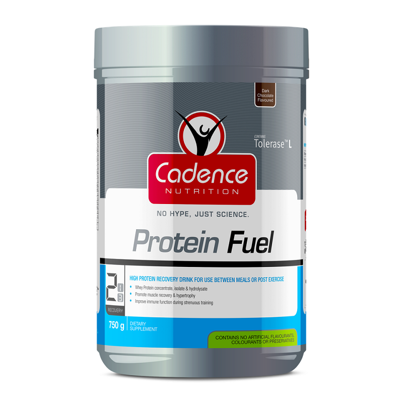 CADENCE NUTRITION Protein Fuel 750g tub
