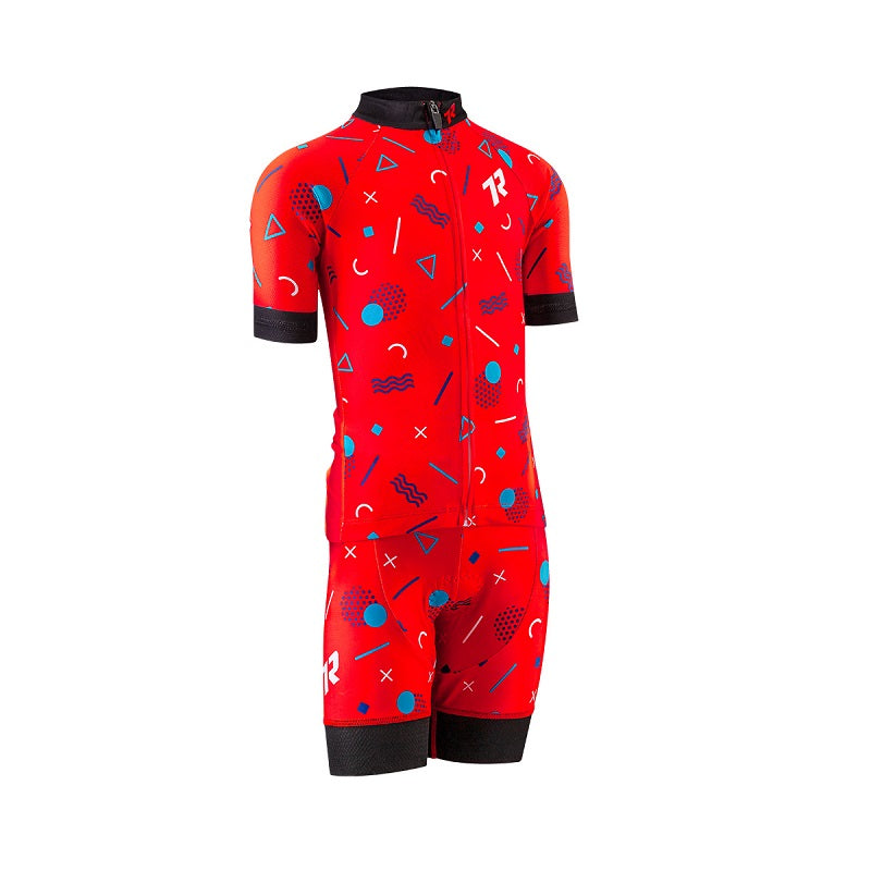 Kids Racing Junior Mtb Clothing Bib Shorts Kids Cycling Jersey - Main Image