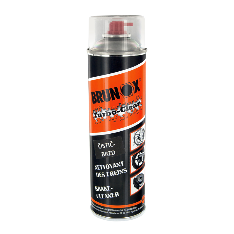 BRUNOX Turbo Brake Cleaner - 500ml – Bike Addict