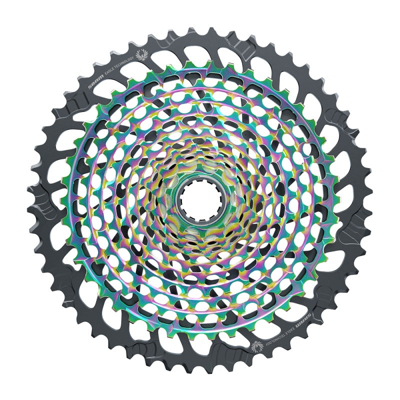 パーツ sram xx1 eagle xg-1299 10-50t SRAM XX1 Eagle XG-1299 (10-50) Gold Cassette – Bike Addict