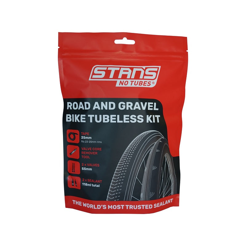 STANS Road / Gravel 55mm Valve Tubeless Kit