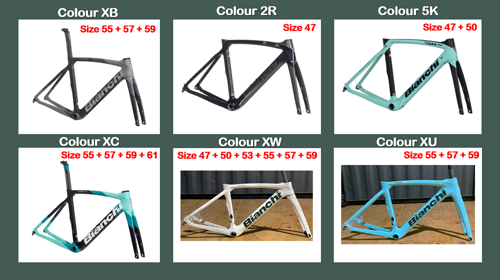 BIANCHI Oltre XR4 CV Disc Brake Frame