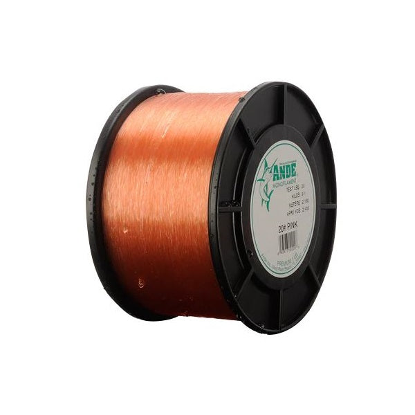 ANDE Premium Pink (Size 2 / 80 Pound) Monofilament